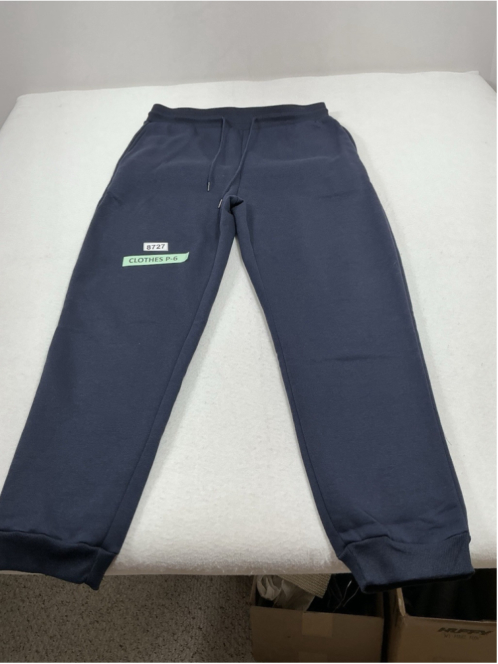 Womans Excellent Blue Ice Pullon Sweat Pants 2X Navy
